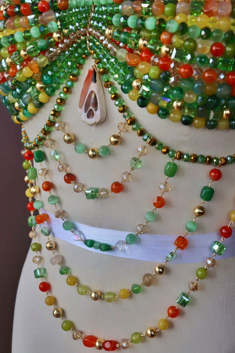 TROPICAL GEMSTONE BRALETTE